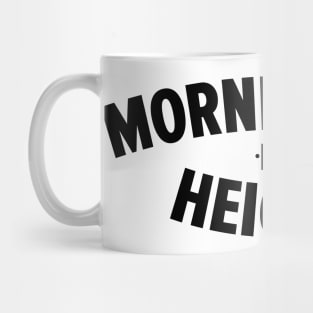 Morningside Heights Manhattan Logo -  Authentic NYC Vibes - Minimal Style Mug